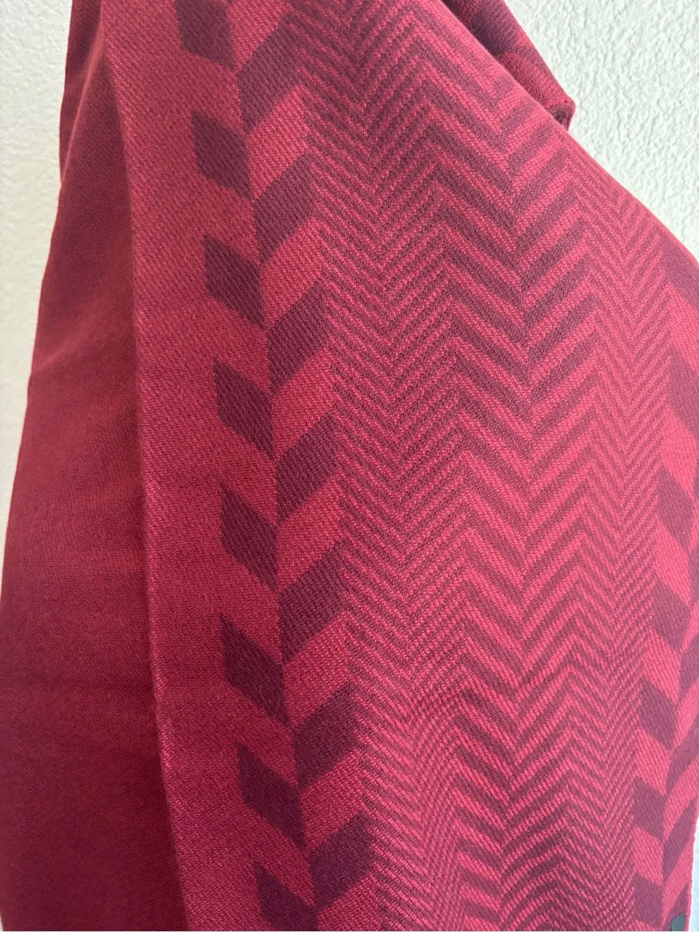 Alfani Scarf Wrap Burgundy Red New